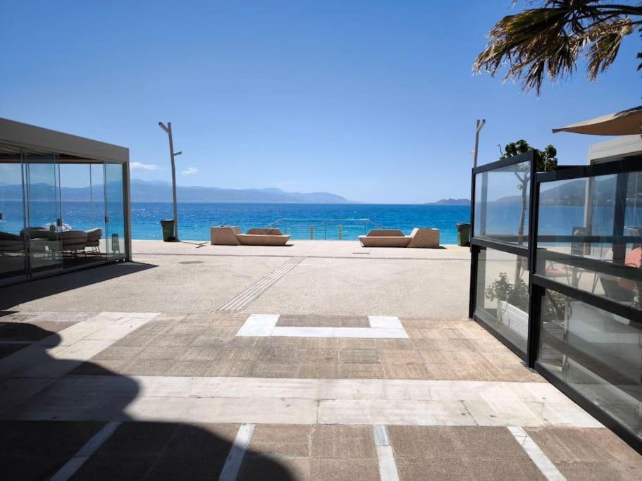 Apartment 50 Meters From The Beach Loutraki  Luaran gambar