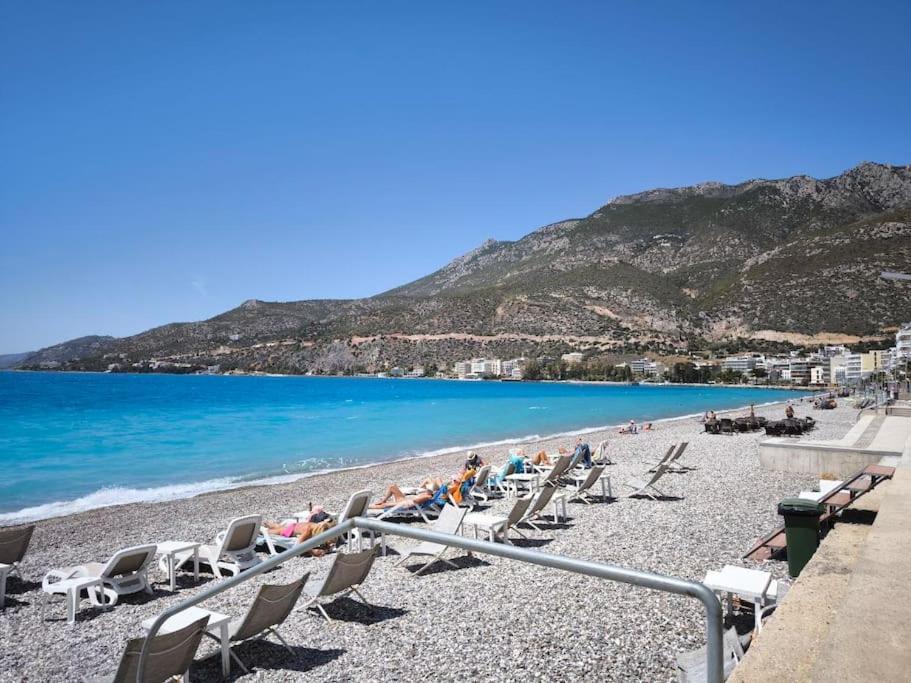 Apartment 50 Meters From The Beach Loutraki  Luaran gambar